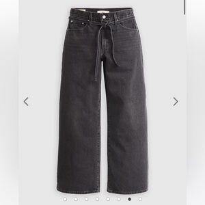 Levi's XL Straight Black Jeans 26x31